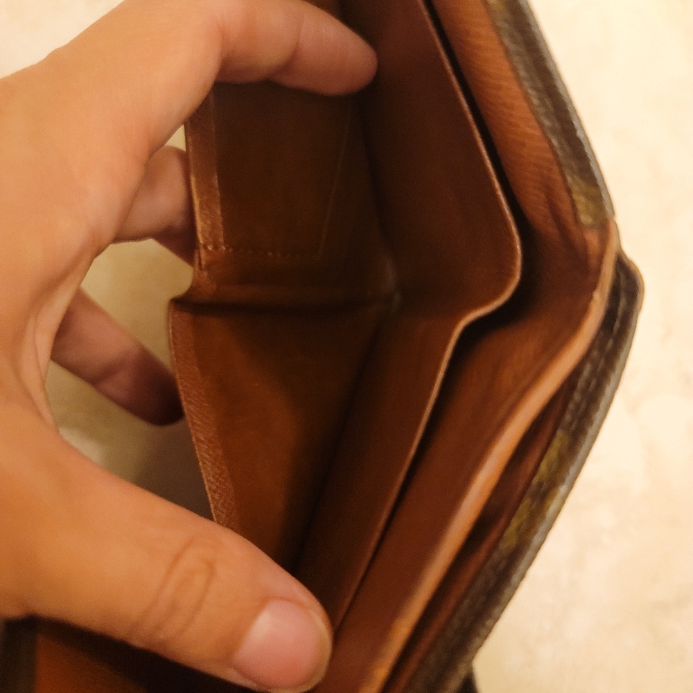LV monogram wallet